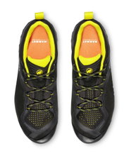 Mammut Wanderschuhe Sapuen Low GTX (Veloursleder, wasserdicht) schwarz/gelb Herren